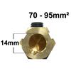 BO3CS95  Dix Type Cable Socket For 70 To 90 mm Sq Welding Cable